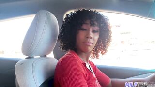 MILFTRIP Sexy Ebony MILF Blasted with Hawt Cum