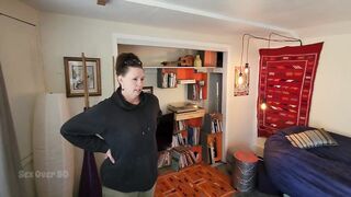 A Lonely MILF seduces a young man who rents her basement apartment. "The landlady" Part 1