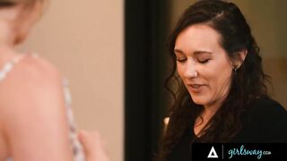 GIRLSWAY - Upset MILF Sinn Sage Misreads Glamorous Neighbor Charlie Forde’s Flirt Attempts