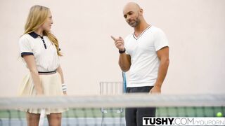 TUSHY 1st Anal For Tennis Student Aubrey Star