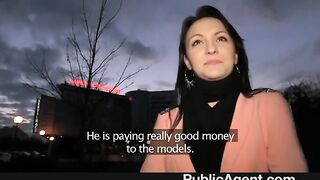 PublicAgent - Ebony haired playgirl screws hard