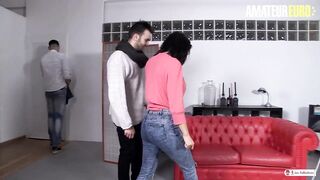 LasFolladoras - Suhaila Hard Big Tits Spanish Porn Star Hot threesome with Lucky Chap - AMATEUREURO