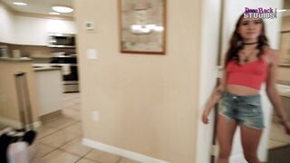 Step Daughter Asks if this chick will still be a Virgin after Anal Sex - Bailey Base