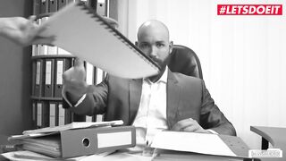 BumsBuero - Izzy Mendosa Big Booty German MILF Fucked Hard by her new Boss - LETSDOEIT