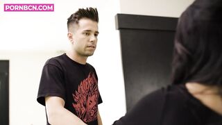 A Hot Mother Fucks her Son's Friend with a Biggest Ramrod - Bianka Blue 4K