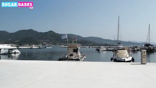 Bulgarian MILF Diana Gabrovska’s Coastal Passion: A Greek Adventure with Mannie Coco