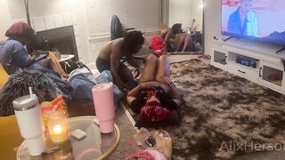 This chap called me over to be bi-raunchy and eat cunt