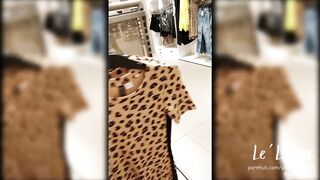 REAL RISKY PUBLIC SCREW AND BJ.CUM MOUTH & WIPED CUM GARMENTS (DRESSING ROOM)