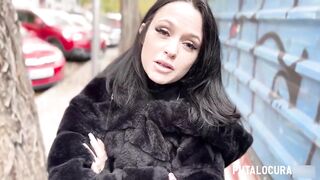 PutaLocura - Tattooed Spanish alt Holy Machiavelli is caught on the street by Torbe