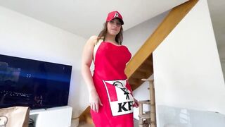 I offer him KFC if he bangs me hard