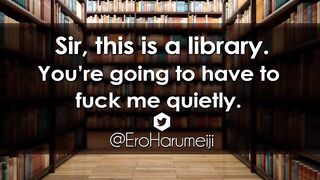 Appreciative Librarian - Erotic Audio Roleplay for Men