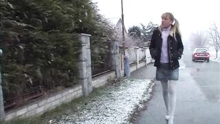 Old Guy Mireck Seduces Teen Blonde