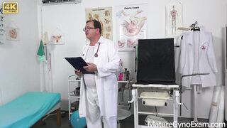 Excited Czech Countrywoman Examined by Freaky Doctor