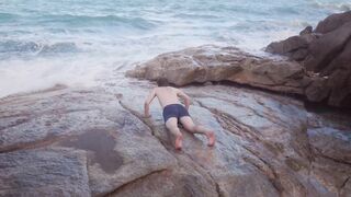 Concupiscent Beach Adventures : 4 Harlots Begging for Penis! Can YOU Satisfy 'em!?