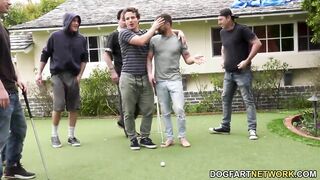 Semen Flow galore 4 ebony BBW at bachelor party