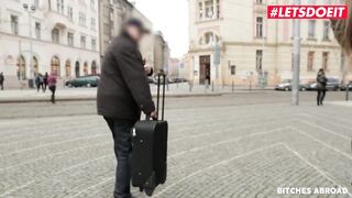 BitchesAbroad - Sarah Kay Czech Teen Tourist Takes Big Dick in her Tight Butt - LETSDOEIT