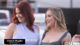 MILFY Ramrod-Hungry MILFs Abby Rose & Aderes Quin Can't Stop Squirting