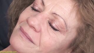 Hairy Granny first Time Anal Banged