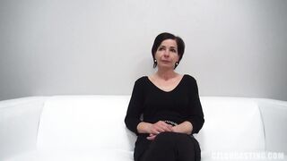 Drahomira is a lascivious, Czech brunette who likes to screw men for money, once in a during the time that