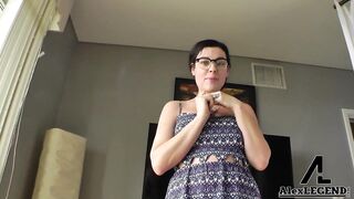 Hot MILF Sovereign Syre Blows a French Guy with her Glasses On!