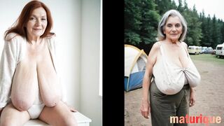 Grannies with big tits