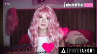 PURE TABOO 18 y/o Camgirl Coco Lovelock CREAMPIED After Catfishing Creepy Old Stepdad On Livestream!