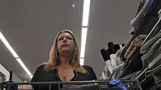 Intense public orgasm with remote control lush toy