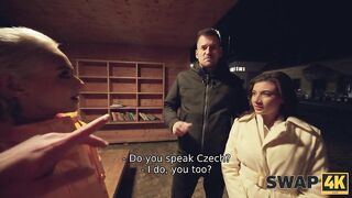 SWAP4K. Me and my wife know how to seduce and fuck girls we met at the bus station