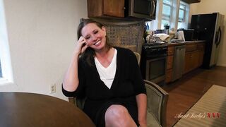 Aunt Judy's XXX - Busty Mature Amateur Autumn Screws the Delivery Stud