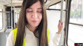 Bus Conductor Changes Her Life For The Better And Screws A Stranger