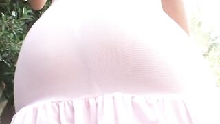 Asian Girl Takes BCC inside Asshole for the first Time