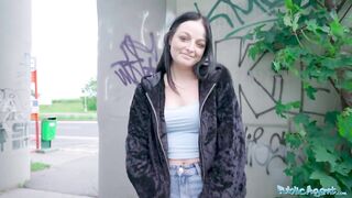 Public Agent Sweet Teen makes his Dreams Cum True