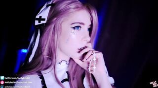 The Priest Caught the Nun for Masturbation and Screwed Hard. - MollyRedWolf
