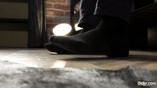 Bearded grand-dad bangs sexy young corporalist-doxy