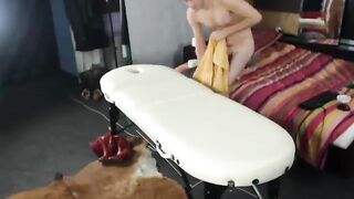 Astounding Masseuse Sex Games, Homemade Movie With Client, Voyeur