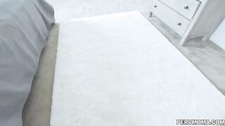 Stepson finger fucks her excited mamma and keeps playing for greater amount (Nina Elle)