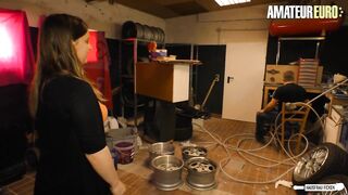 Hausfrau Ficken - Cheating Floozy Gets Railed by Excited Neighbour AmateurEuro