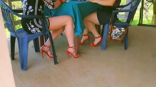 two couples swingers. first time in front of a camera... 1/3