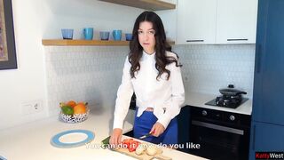 Hawt Anal Sex on the Kitchen Table Ass Creampie