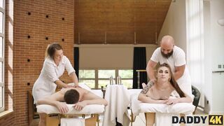 DADDY4K. Spicy Pleasure for two. Hot sex with Nicole Lovely